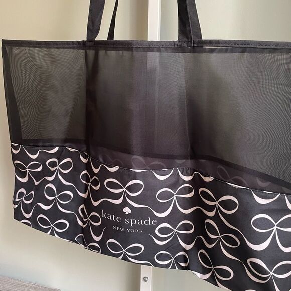 Kate Spade New York Black Shopper Tote Bag - Picture 2 of 3